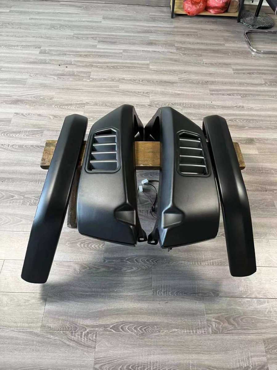 ジープ JLラングラー JT グラディエーター 用 2017~ ダクト付き ハイラインオーバーフェンダー LEDウインカー拍卖