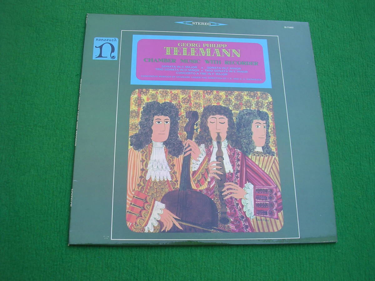 LP・US☆テレマン /マティーセン /ソナタ拍卖