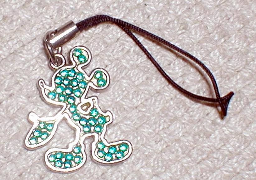 Coca-Cola Mickey Mouse Swarovski Strap コカ・コーラ ミッキー スワロフスキー デコ ストラップ拍卖