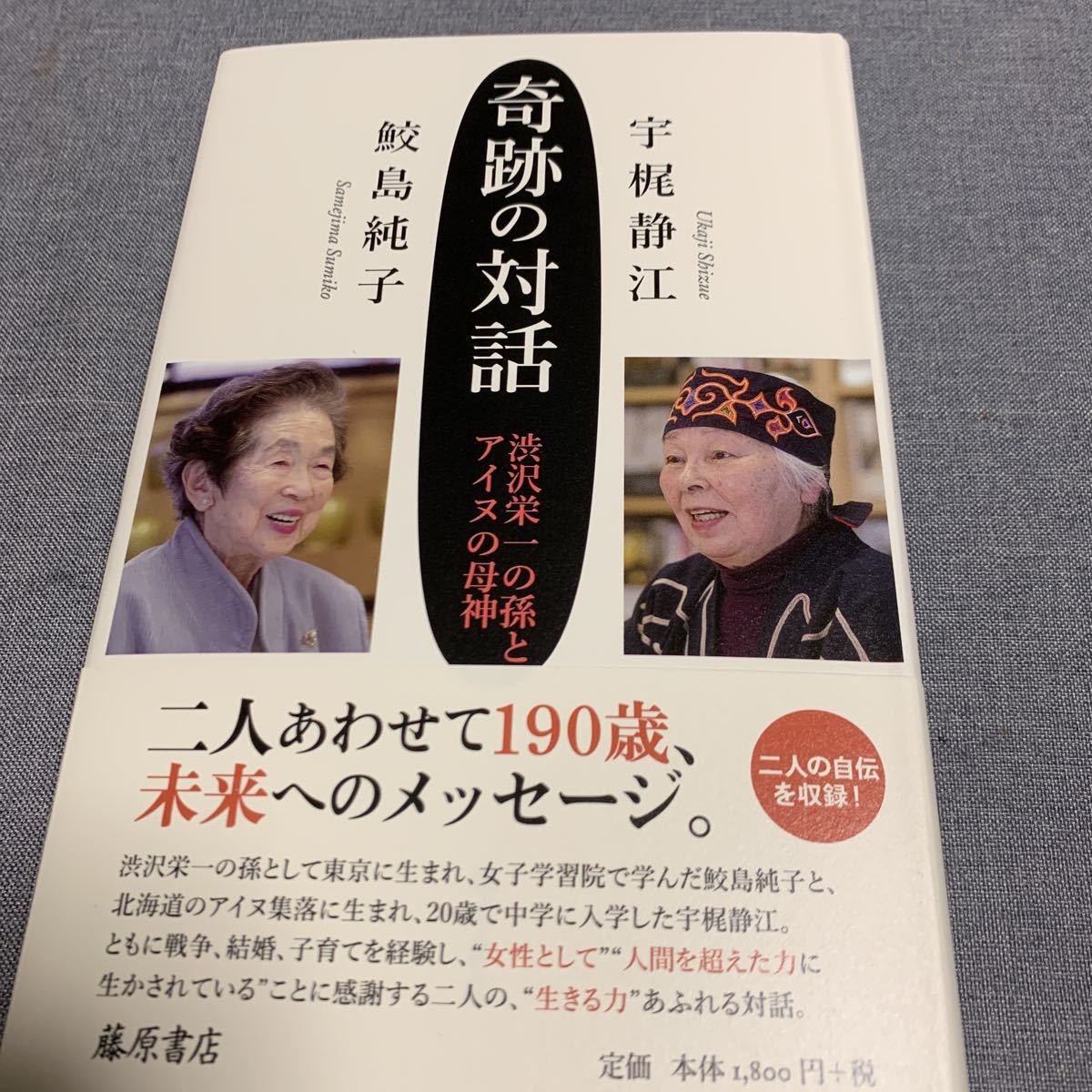 鮫島 純子 奇跡の対話 〔渋沢栄一の孫とアイヌの母神拍卖
