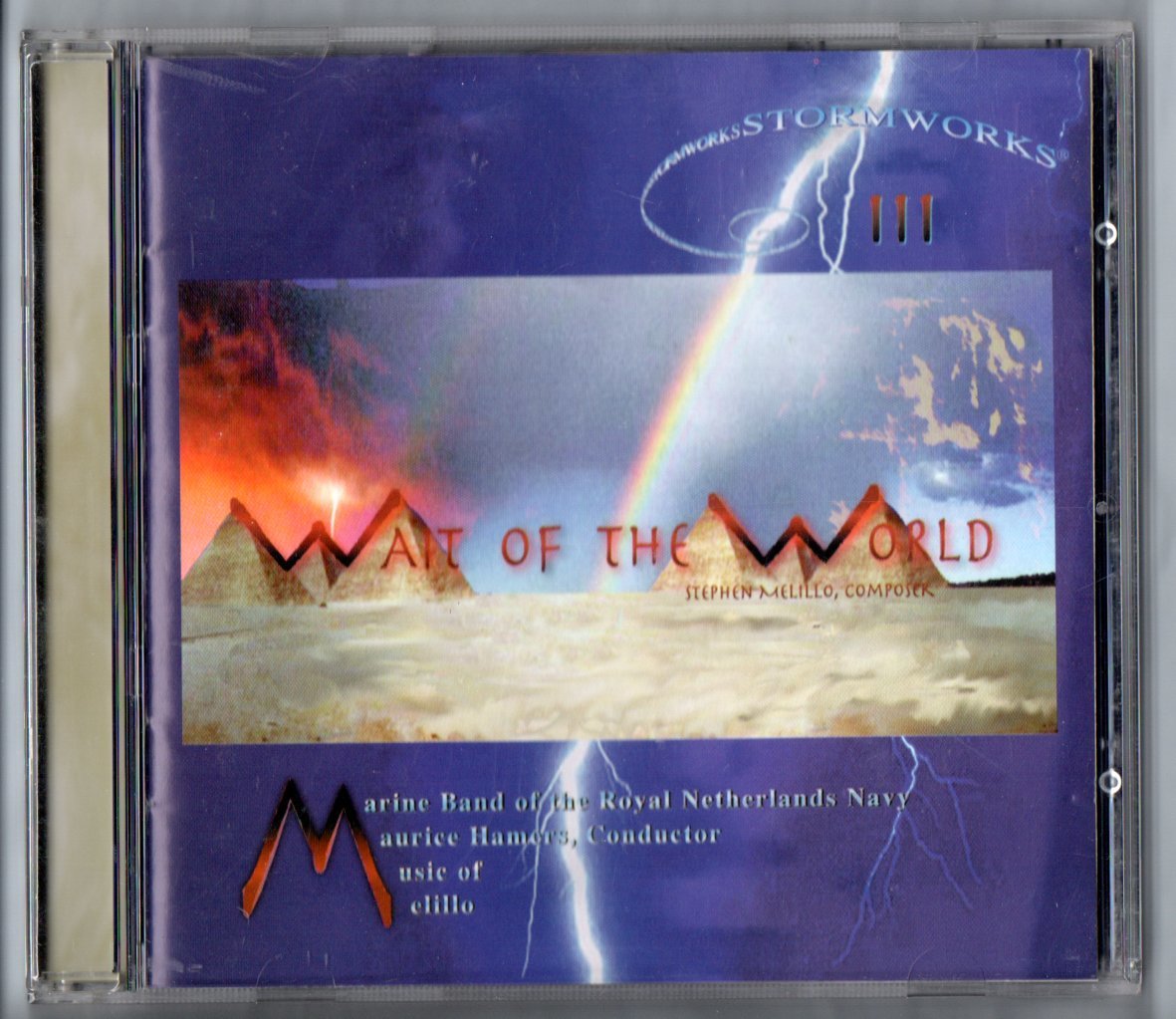 送料無料 吹奏楽CD スティーヴン・メリロ作品集:ウェイト・オブ・ザ・ワールド ゴッドスピード アメリカの騎士より選ばれし者 他拍卖