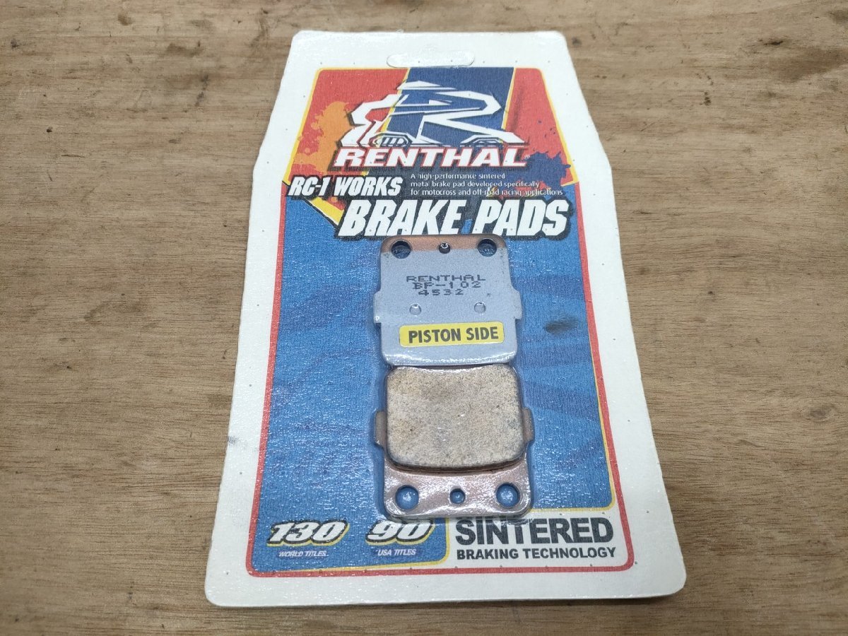 191■ブレーキパッド レンサル BP-102■CR85 CRF150 KX85 ジェベル200■拍卖