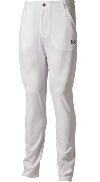 【KCM】Z-under-317-36★展示品★【アンダーアーマー】メンズ ストレッチテーパードパンツ 1353526 ホワイト サイズ36 ゴルフ GOLF拍卖