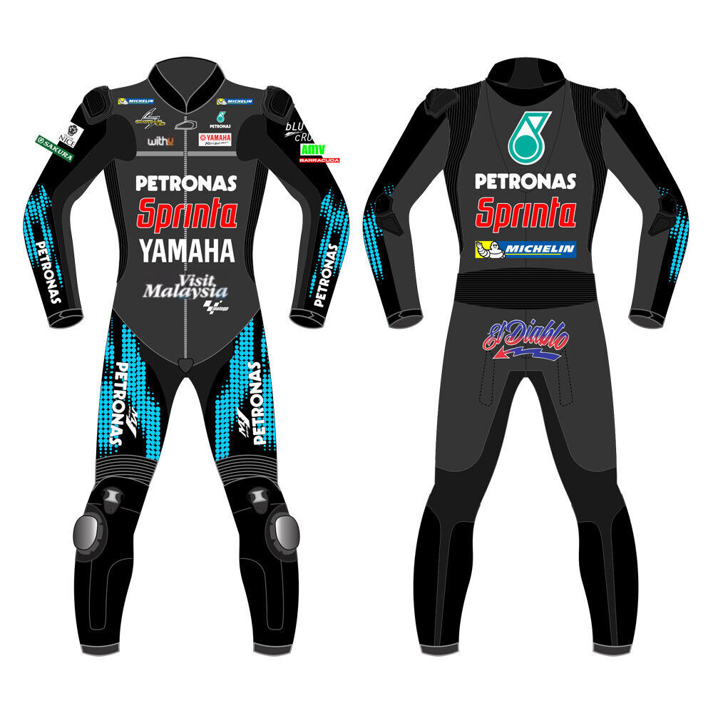 海外 限定品 送料込み ファビオ クアルタラロ MotoGP レザーレーシングスーツ サイズ各種 レプリカ 高品質 48拍卖