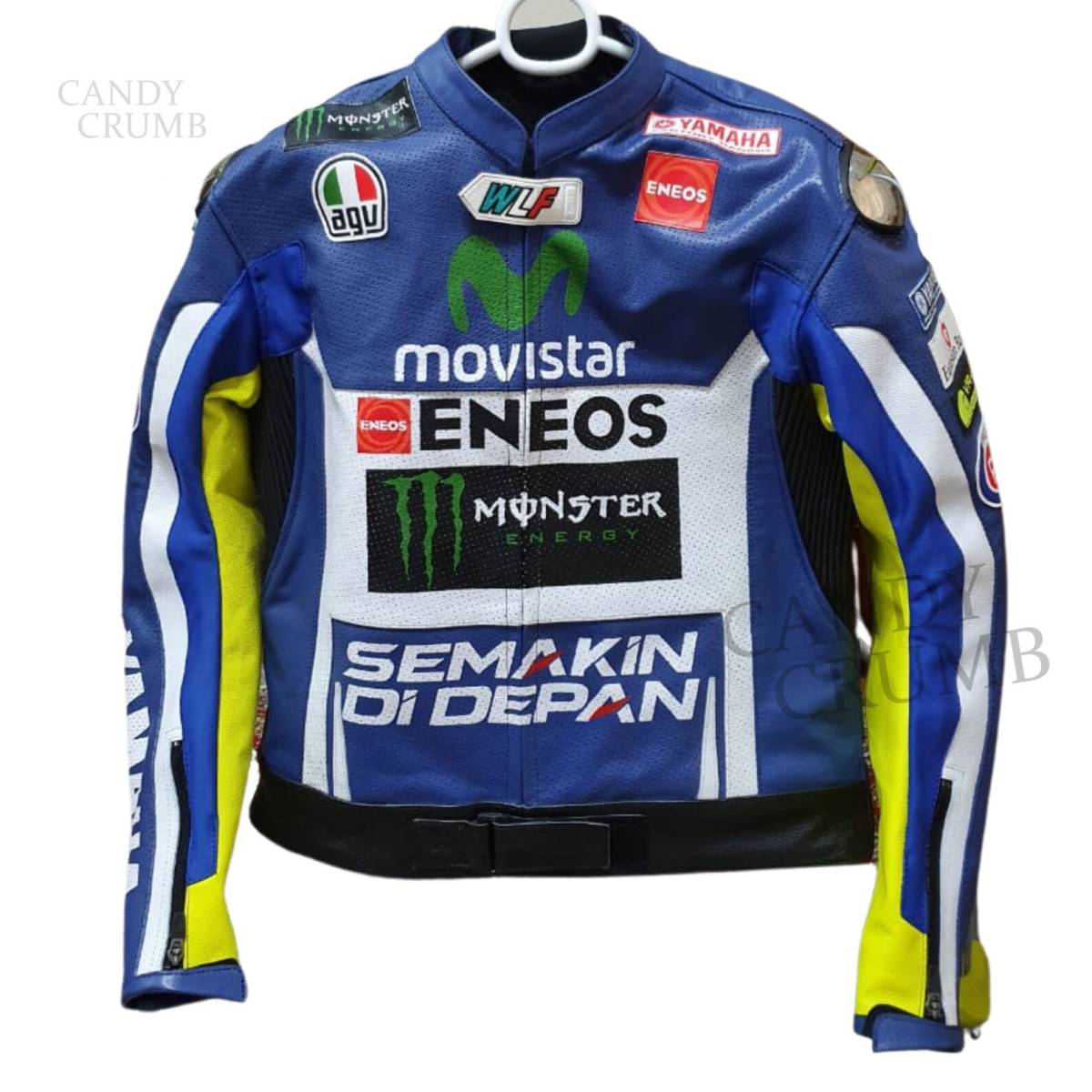 海外 送料込み 高品質 バレンティーノ・ロッシ 46 VALENTINO ROSSI レーシングレザージャケット MOTOGP サイズ各種 レプリカ f拍卖