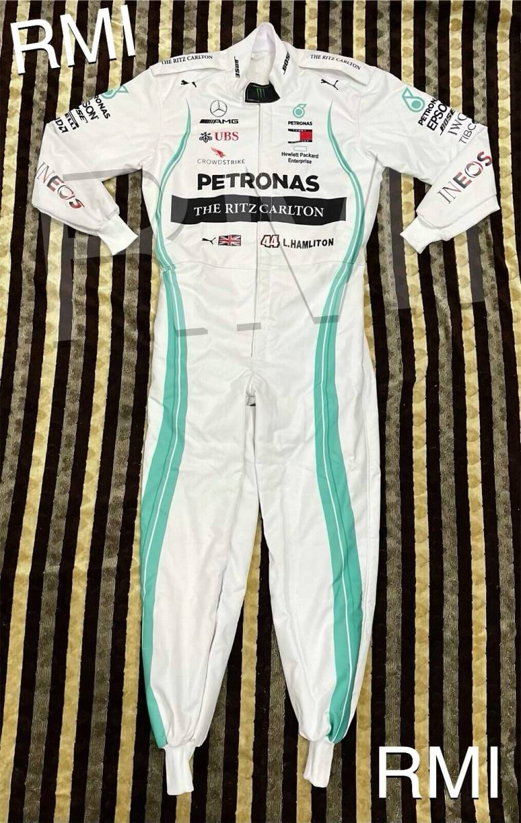 海外 送料込み 高品質 ルイス・ハミルトン F1 Lewis Hamilton レーシングスーツ サイズ各種 レプリカ 12拍卖