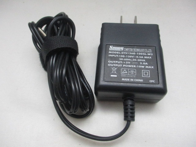 AD31702★SUNNY★ACアダプター★SYS1260-1005L-W2★保証付!即決!拍卖