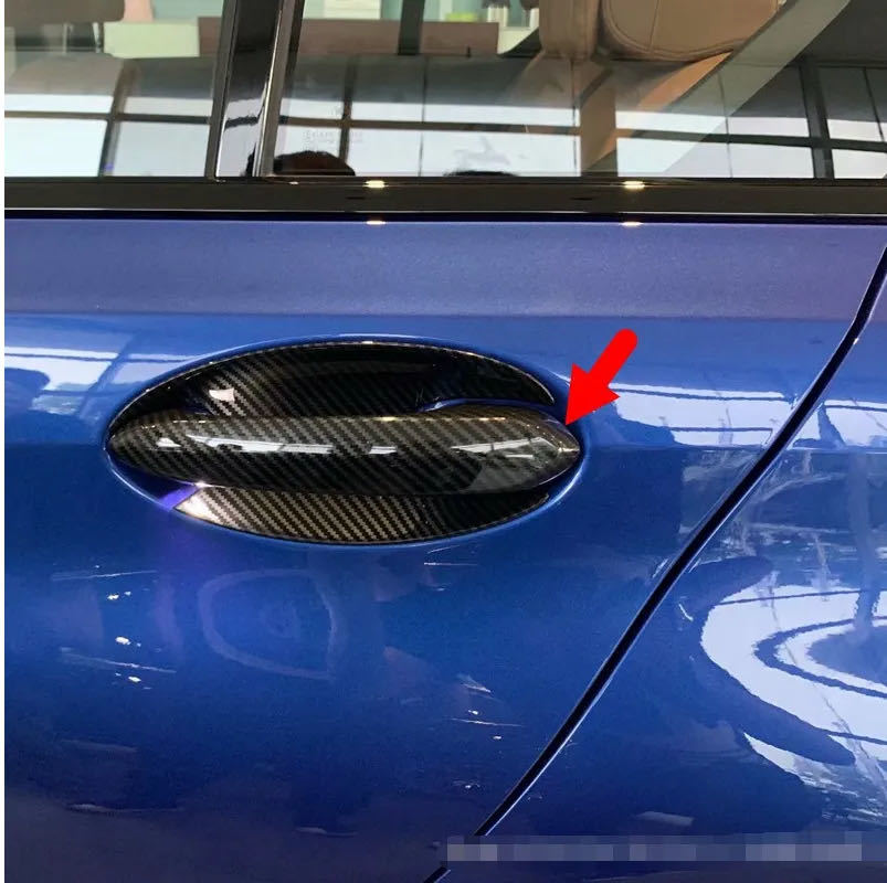 スポーティ全開♪ BMW カーボン ルック ドアハンドル カバー G23 420i M440i xDrive Mスポーツ エディションエッジ カブリオレ 4シリーズ拍卖