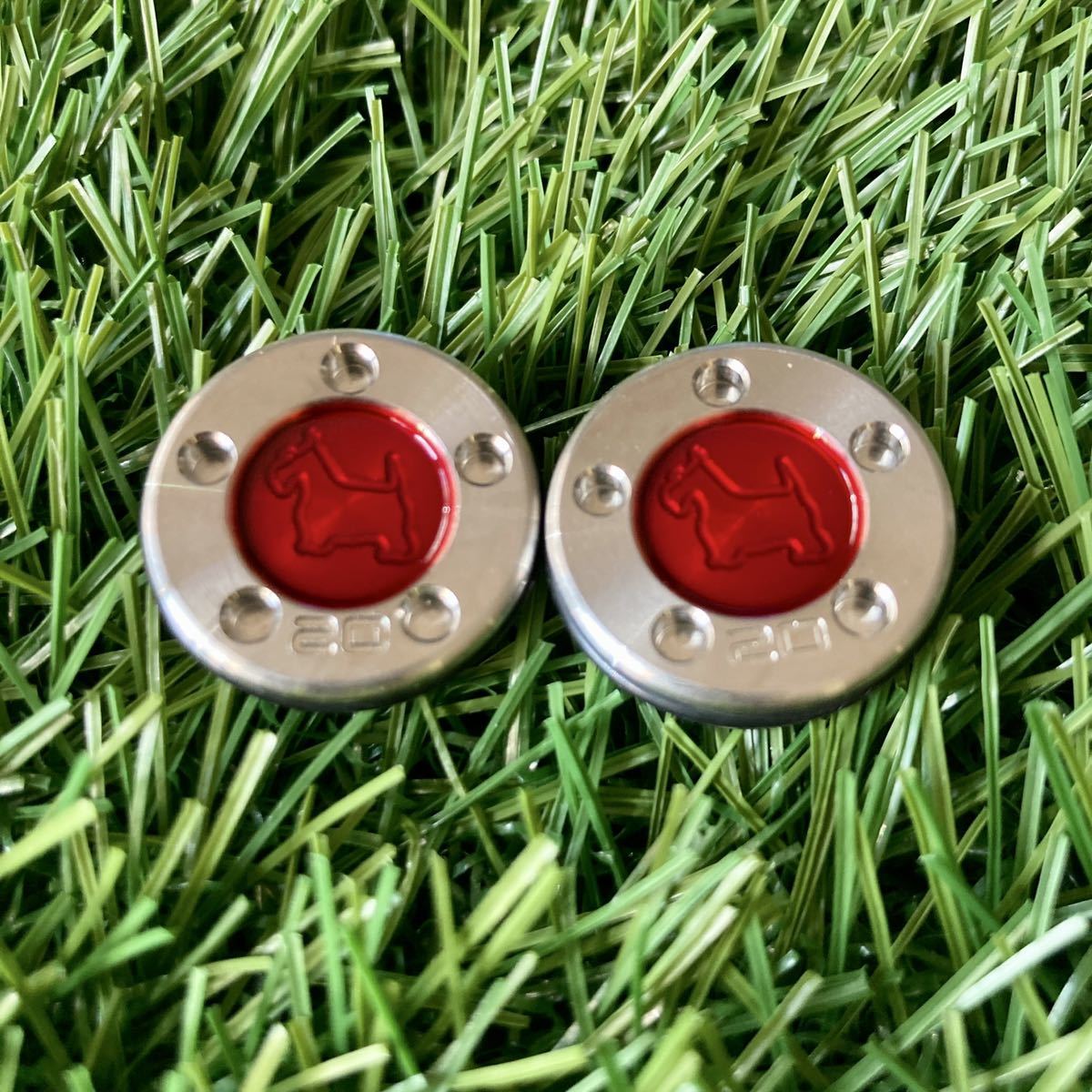 ウエイト レア スコッティ犬赤20g スコッティキャメロン用拍卖