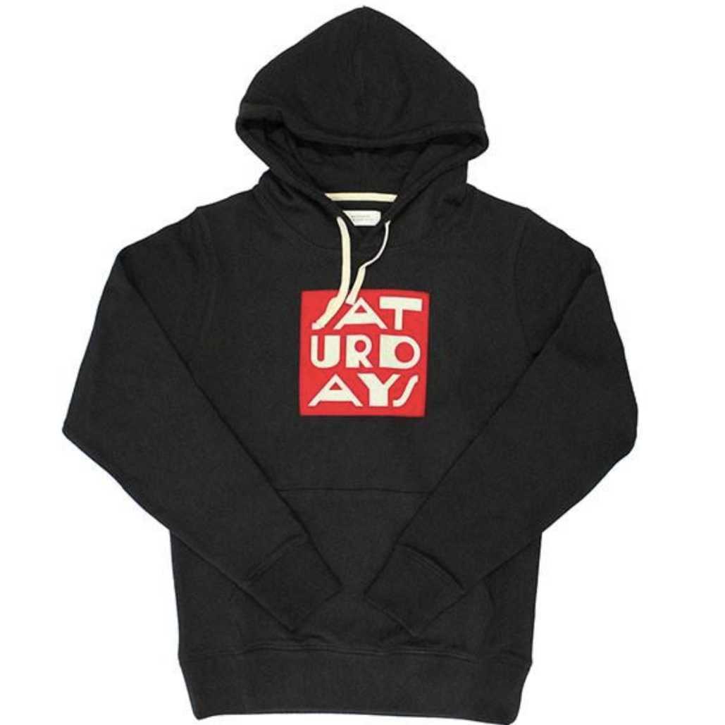 【S】SATURDAYS NYC サタデーズニューヨークシティ/パーカー/黒拍卖