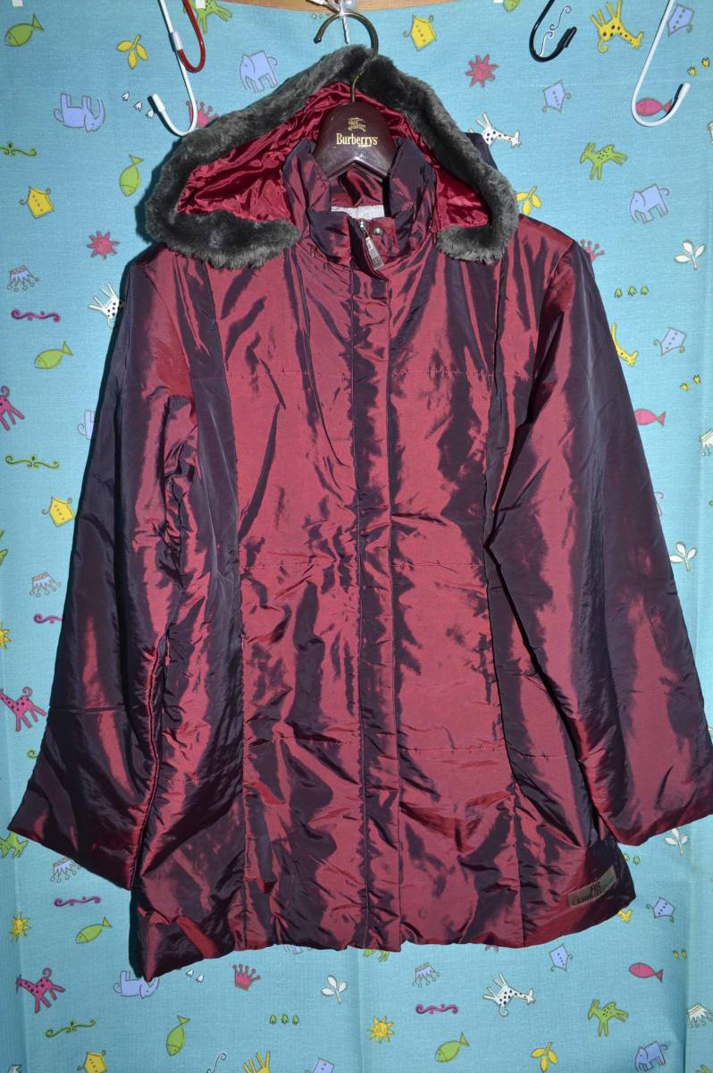 CERRUTI SPORT セルッティ (株)デサント 中綿入り フード付きコート サイズ:L(中古)拍卖