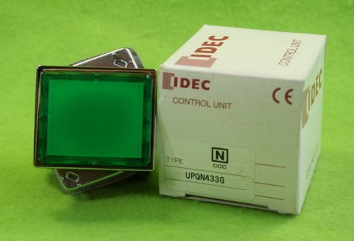 idec パイロットライト UPQN433G(φ30,白熱球,AC/DC24V)緑拍卖
