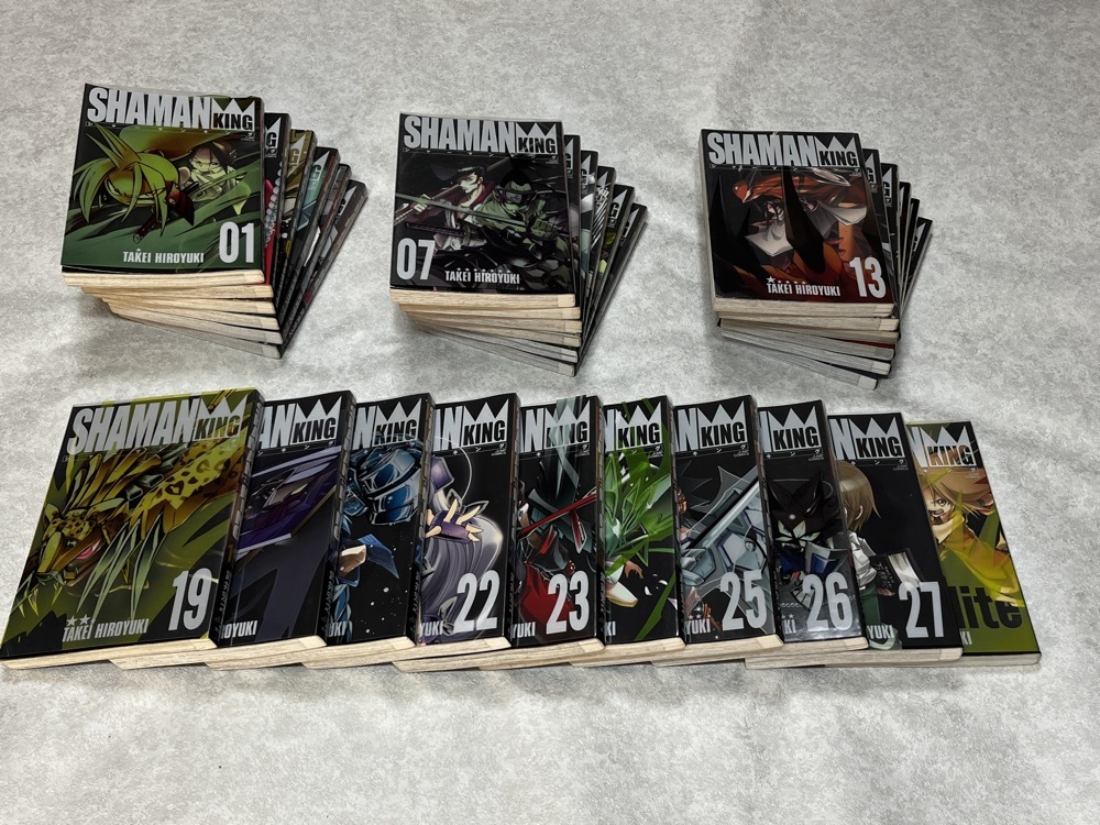 ★即決★初版23冊★SHAMANKING シャーマンキング 完全版 1-27巻 全巻/完結★最終公式ガイドブック マンタリテ★武井宏之 28冊★拍卖