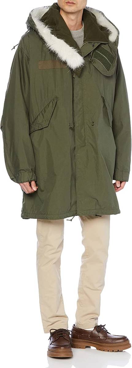 新品送料無料 ALPHA INDUSTRIES INC M-65 モッズコート XL アルファ インダストリーズファーコート TA1562拍卖