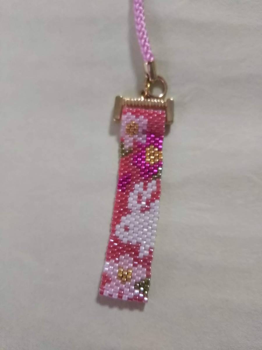 ストラップ‥☆-‥うさぎ‥☆-‥ハンドメイド‥☆-‥ ピンク拍卖