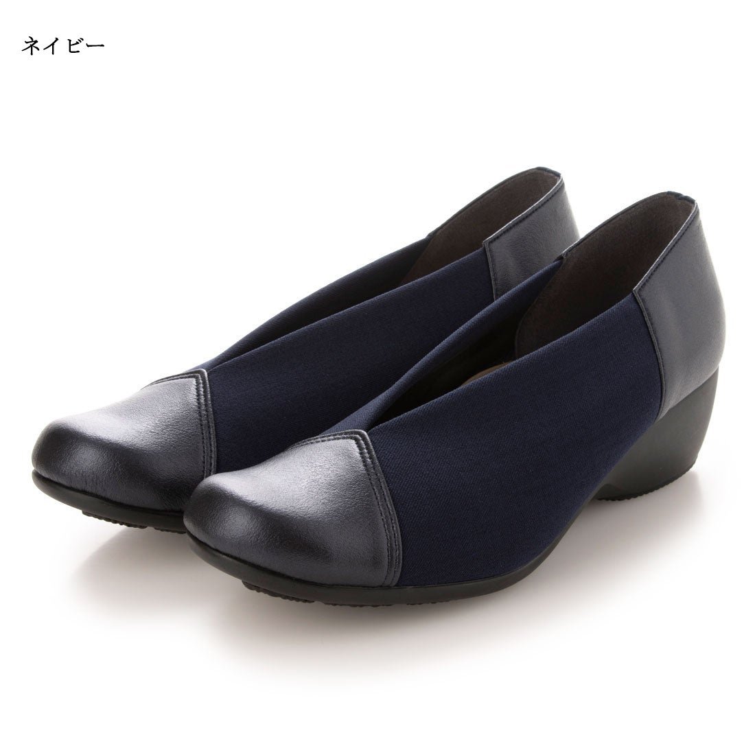 35lk 全国送料無料 ファーストコンタクト パンプス 日本製 Vカット 痛くない 母の日 ウェッジ コンフォート 走れるパンプス 通勤 オフィス拍卖