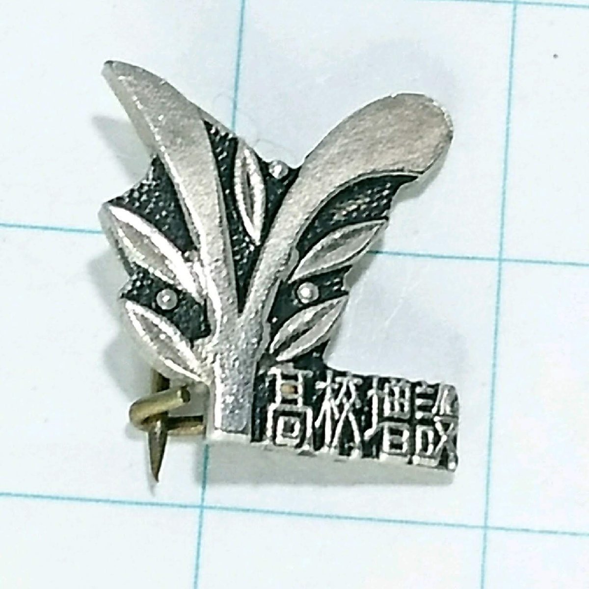 送料無料)高校増設記念 ピンバッジ PINS ピンズ A13962拍卖