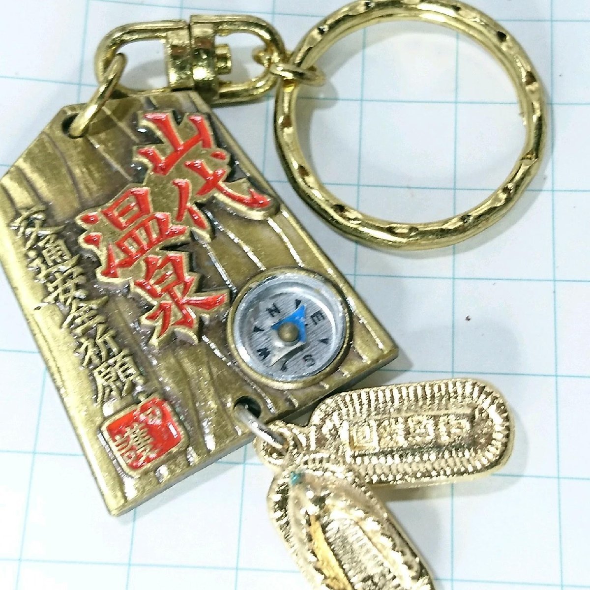 送料無料)山代温泉 昭和レトロ 観光地 登山 山登り 旅行 記念 キーホルダ A14042拍卖