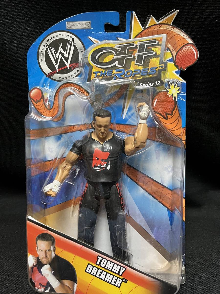 JAKKS:WWE OFF THE ROPES EXCLUSIVE SERIES 12 トミー・ドリーマー (未開封品)拍卖