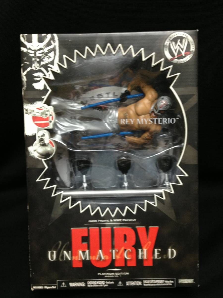 JAKKS:WWE UNMATCHED FURY SERIES 1 レイ・ミステリオ(未開封品)拍卖