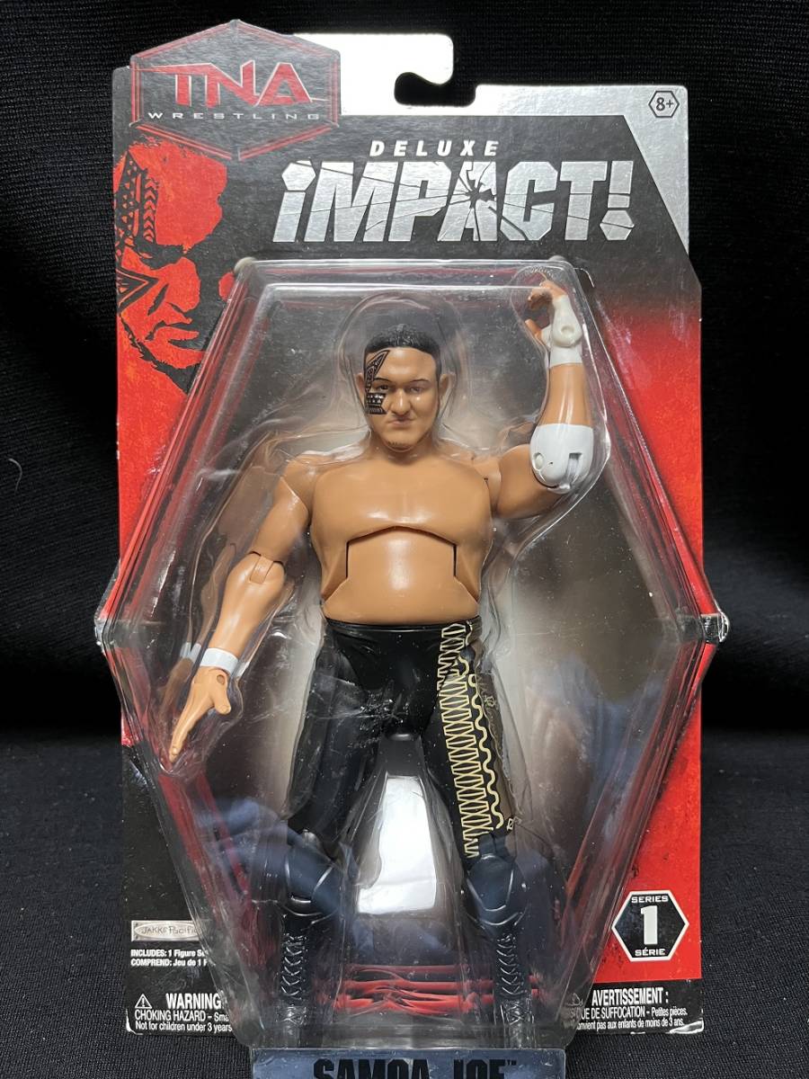 JAKKS:TNA DELUXE IMPACT Series 1 サモア・ジョー (未開封品)拍卖
