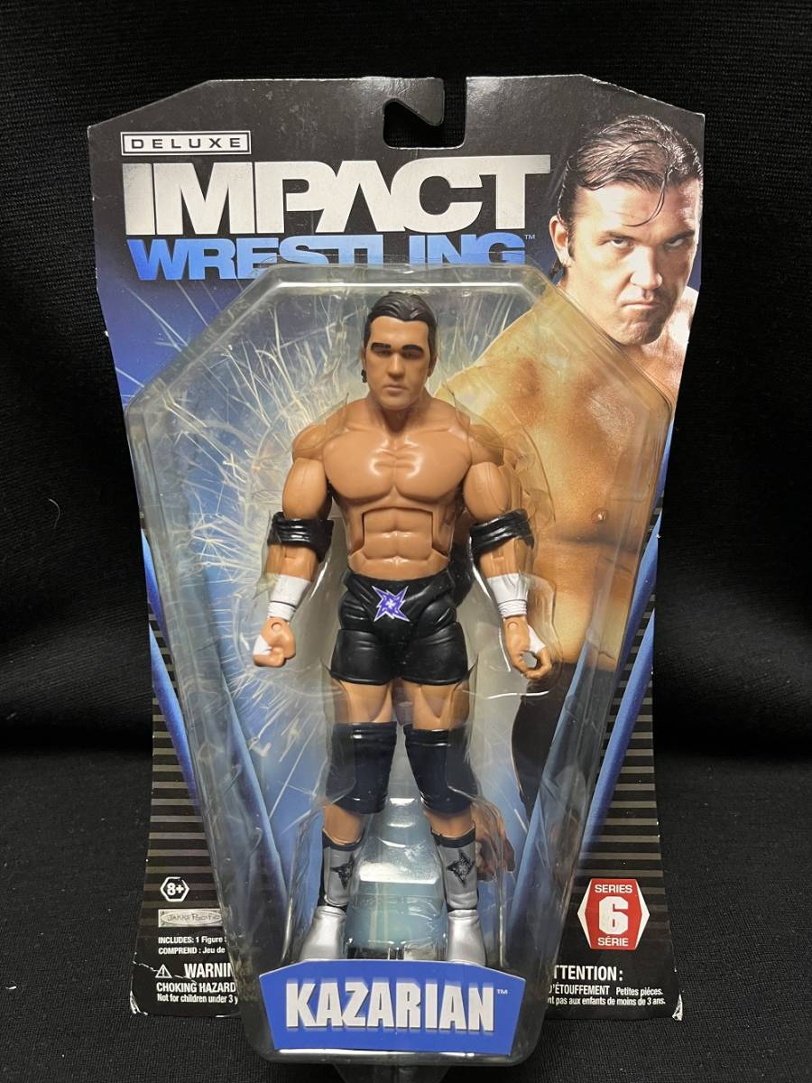 JAKKS:TNA DELUXE IMPACT Series 6 カザリアン (未開封品)拍卖