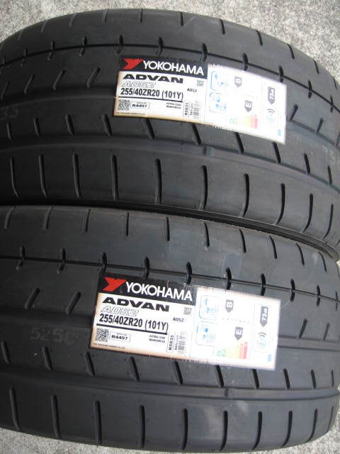 ☆激安新品☆ヨコハマ ADVAN A052 255/40ZR20 2本 拍卖