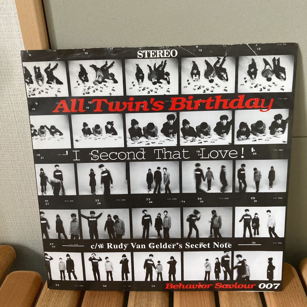 all twin's birthday、I second that love、7インチ、インディロック、ギターポップ、ネオアコ、indie rock拍卖