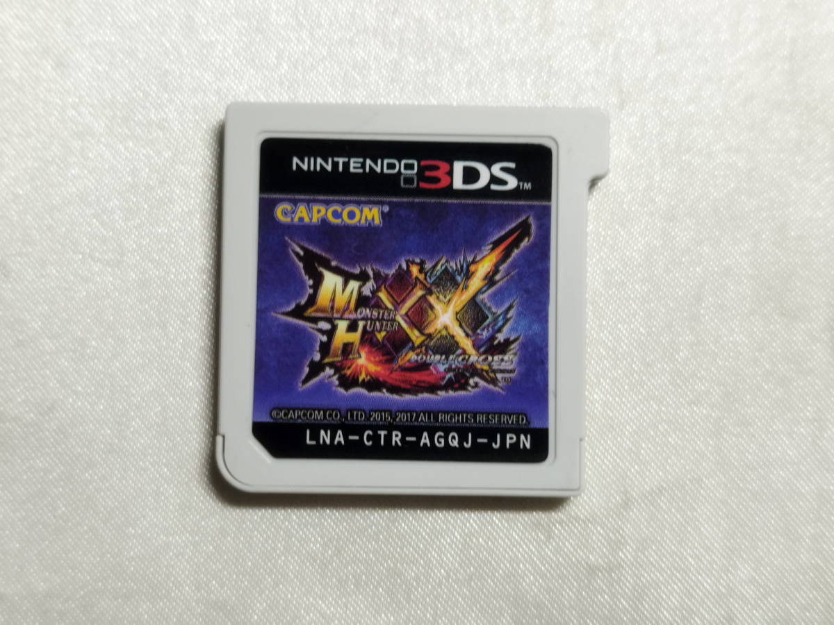 中古品/欠品有り ニンテンドー3DSソフト モンスターハンターダブルクロス 箱説なし拍卖