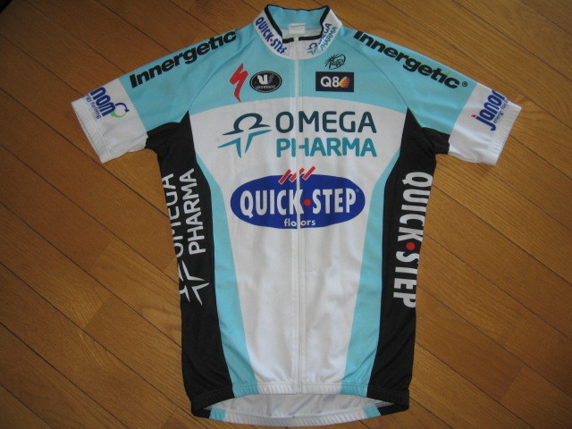 オメガファルマ・クイック・ステップ☆2012年モデル・SSジャージ☆サイズM相当☆中古拍卖
