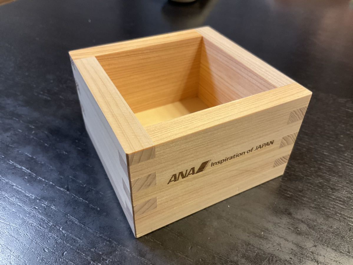 新品 未使用 升 ひのき ANA BOEING 全日空 ボーイング 枡拍卖