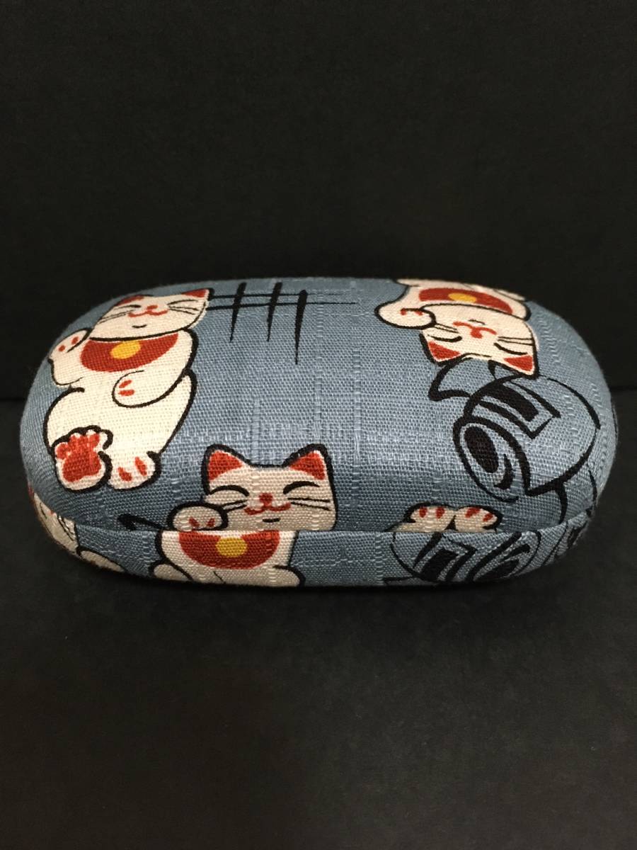 MARUKYO 招き猫 マルチケース☆彡 グレー まねきねこ 新品拍卖