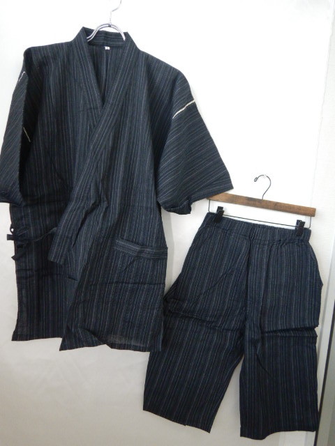 紳士 すっきり甚平 ★Lサイズ ★未使用拍卖