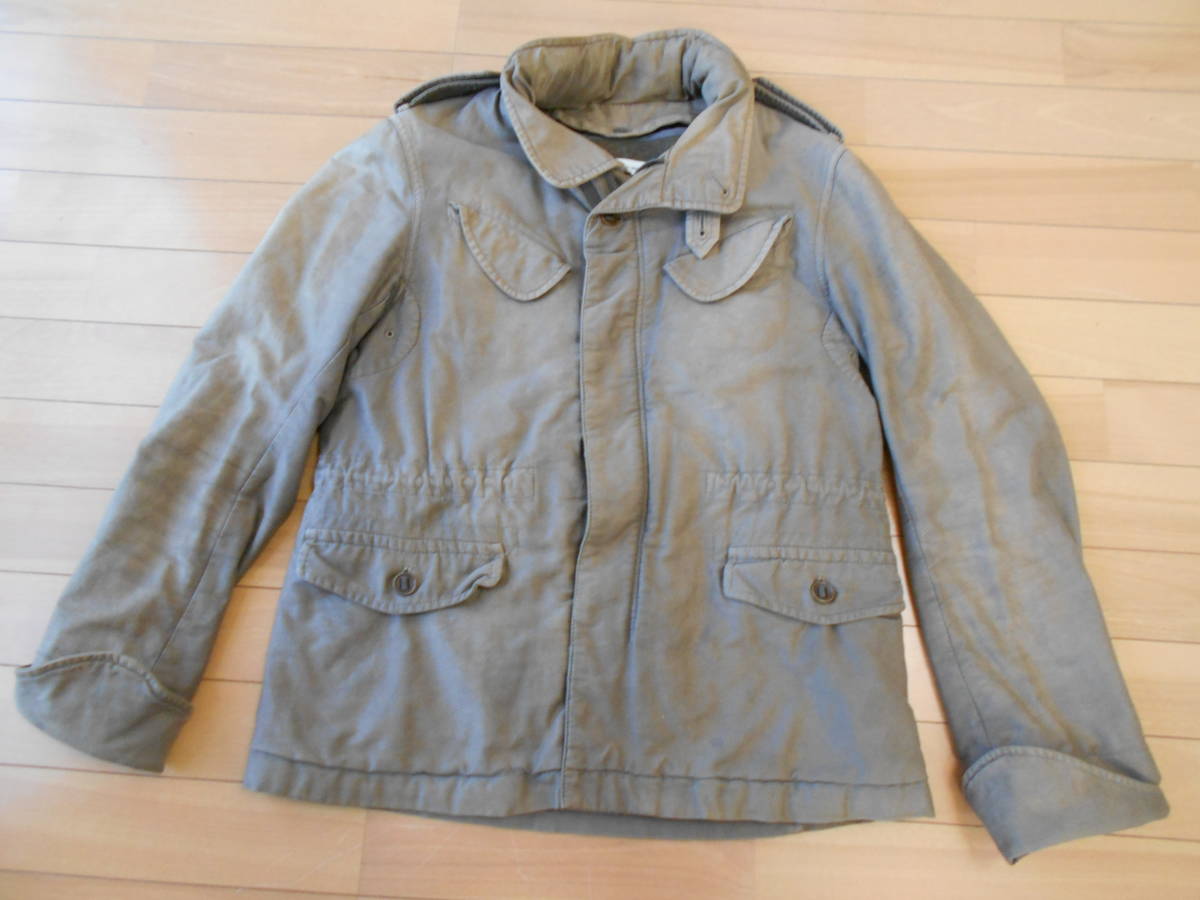 【特別価格】★Edition by トゥモローランド no.120007 ダメージ加工M-65タイプ フィールドジャケット&ライナー★淡茶sizeM★拍卖