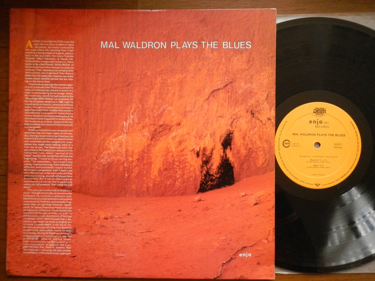 【LP】MAL WALDRON(ENJA5021加ENJA1986年PLAYS THE BLUES/DMM/JIMMY WOODE/PIERRE FAVRE)拍卖