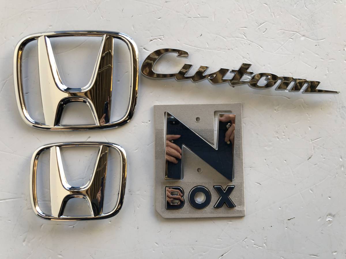 ホンダ N-BOX エンブレム 3点セット拍卖