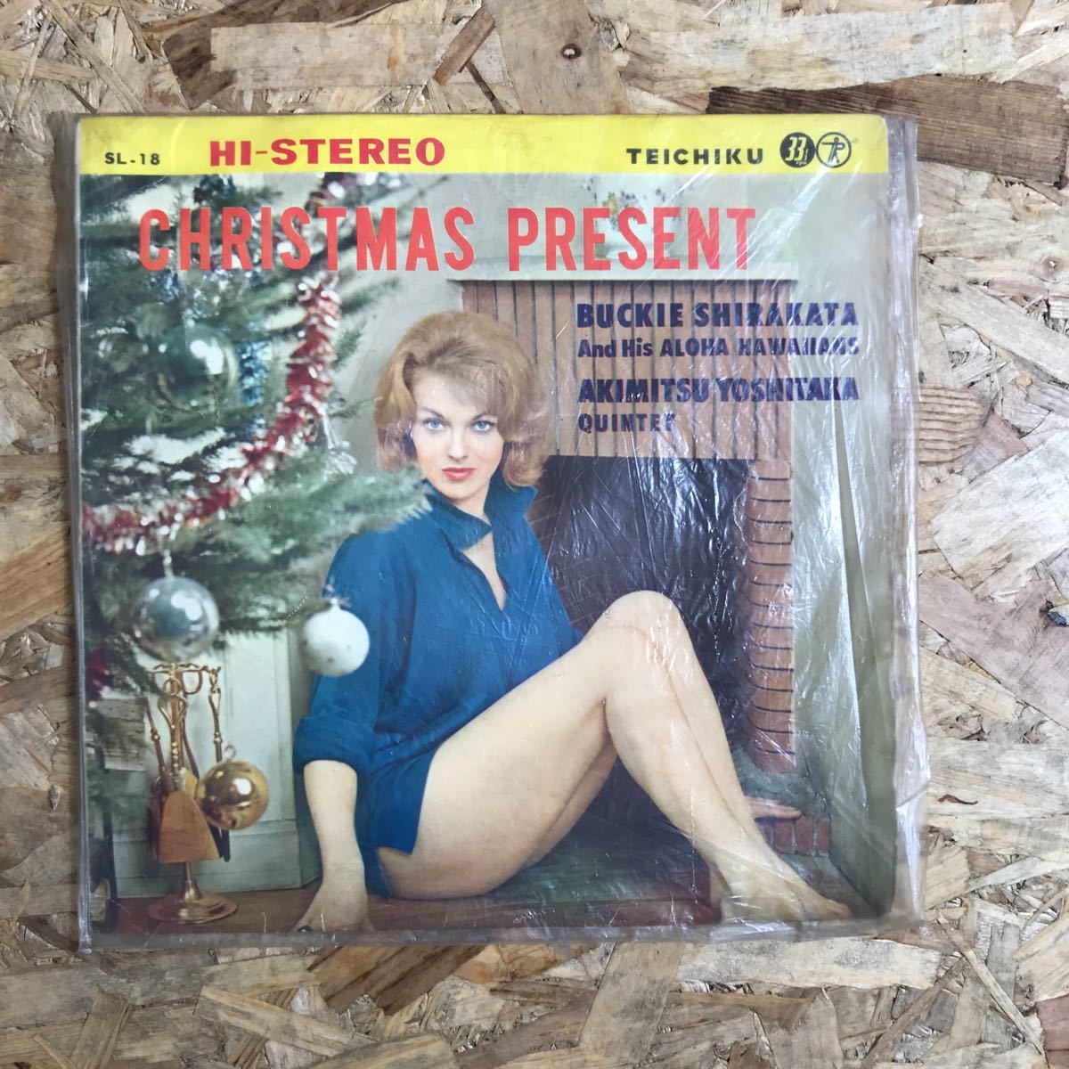 LP レコード バッキー・秋満のコンビによるクリスマスプレゼント拍卖