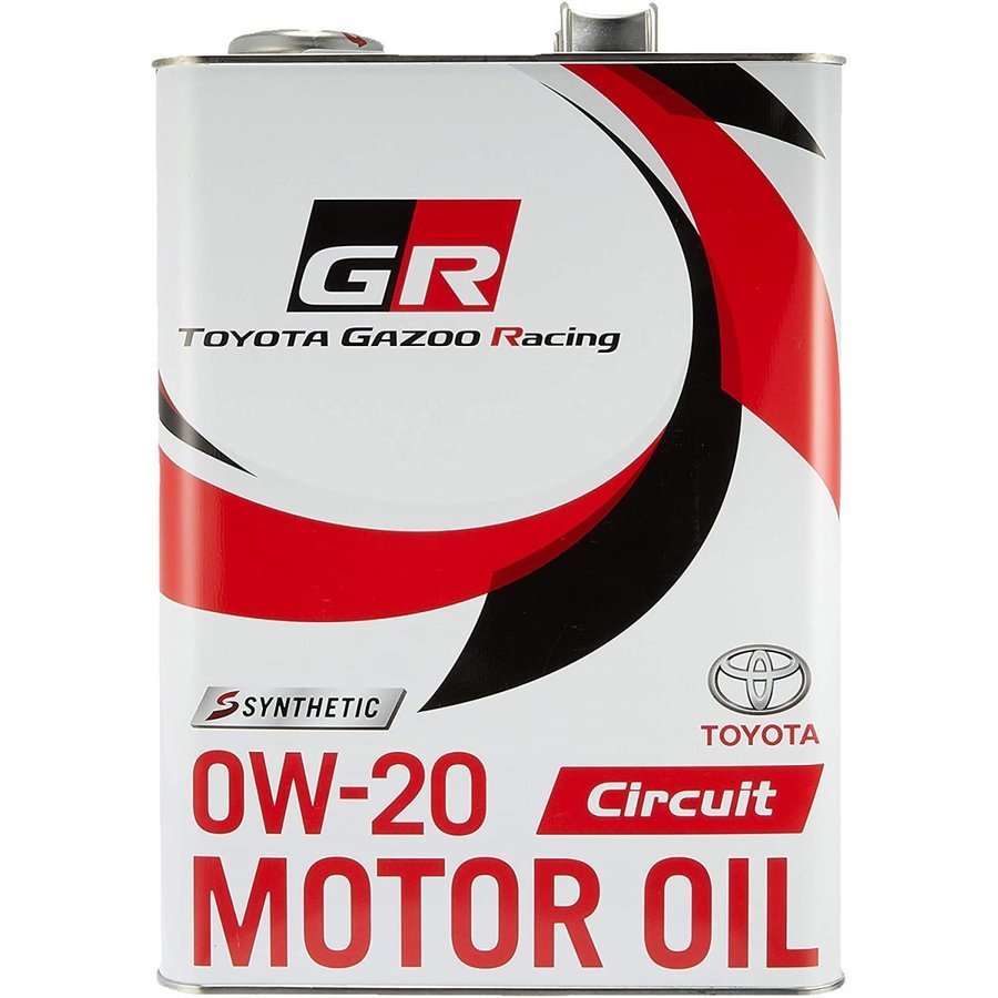トヨタ 純正オイル GR Circuit 0W-20 4L TOYOTA Gazoo Racing 品番 08880-12405 モーターオイル GR MOTOR OIL エンジンオイル拍卖