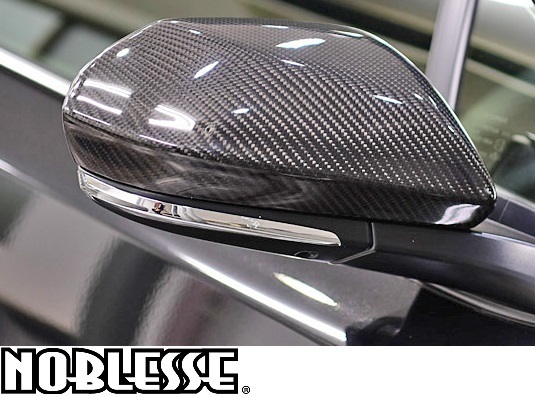 【M's】トヨタ C-HR (2016.12-) NOBLESSE カーボンドアミラーカバー 左右 // CARBON ノブレッセ エアロ パーツ セット CHR-KDMC-100拍卖