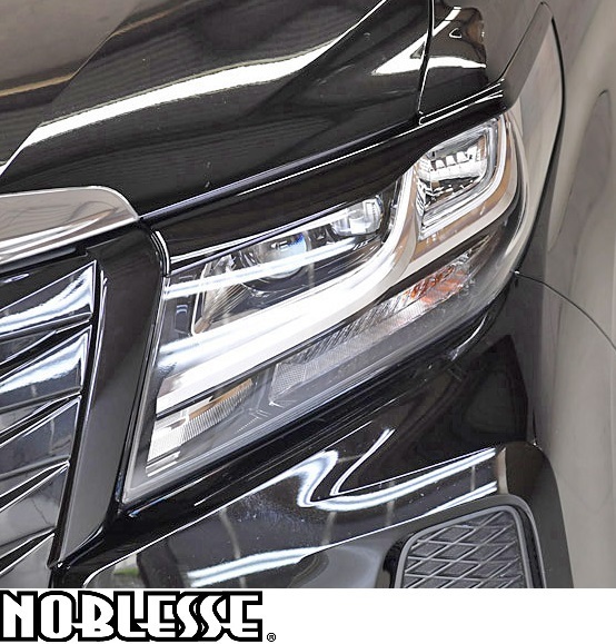 【M's】トヨタ 30系 前期 アルファード (2015y-2017y) NOBLESSE アイライン 左右 // ノブレッセ ABS エアロ パーツ 30AL-EL-010拍卖