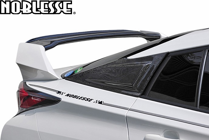【M's】TOYOTA 50系 プリウス 前期 (2015y-2018y) NOBLESSE リアウイング // CARBON+FRP 角度調整 ノブレッセ エアロ 50PU-RW2-000拍卖