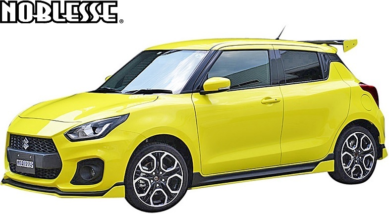 【M's】SUZUKI ZC33S スイフトスポーツ (2017.9 -) NOBLESSE サイドステップ 左右 // FRP ノブレッセ 33スイフト エアロ Z33S-SS-000拍卖