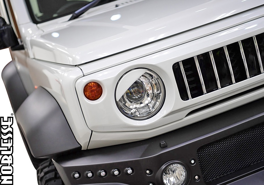 【M's】 SUZUKI JB64W / JB74W ジムニー シエラ (2018y-) NOBLESSE アイライン 左右// ABS 未塗装 ノブレッセ エアロ JB6474-EL-000拍卖