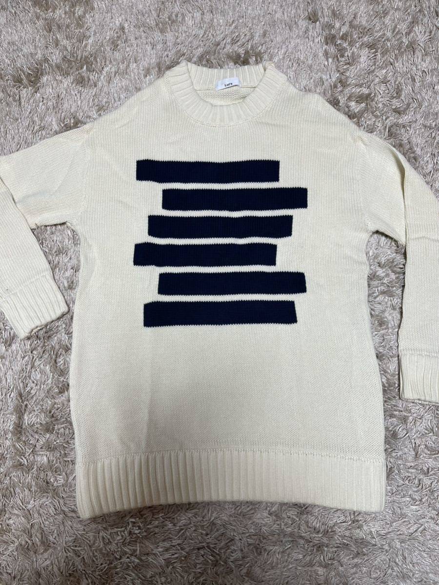 Lui's ロングセーター フリーサイズ ホワイト ハレ エトセンス ルイス HARE ETHOSENS拍卖