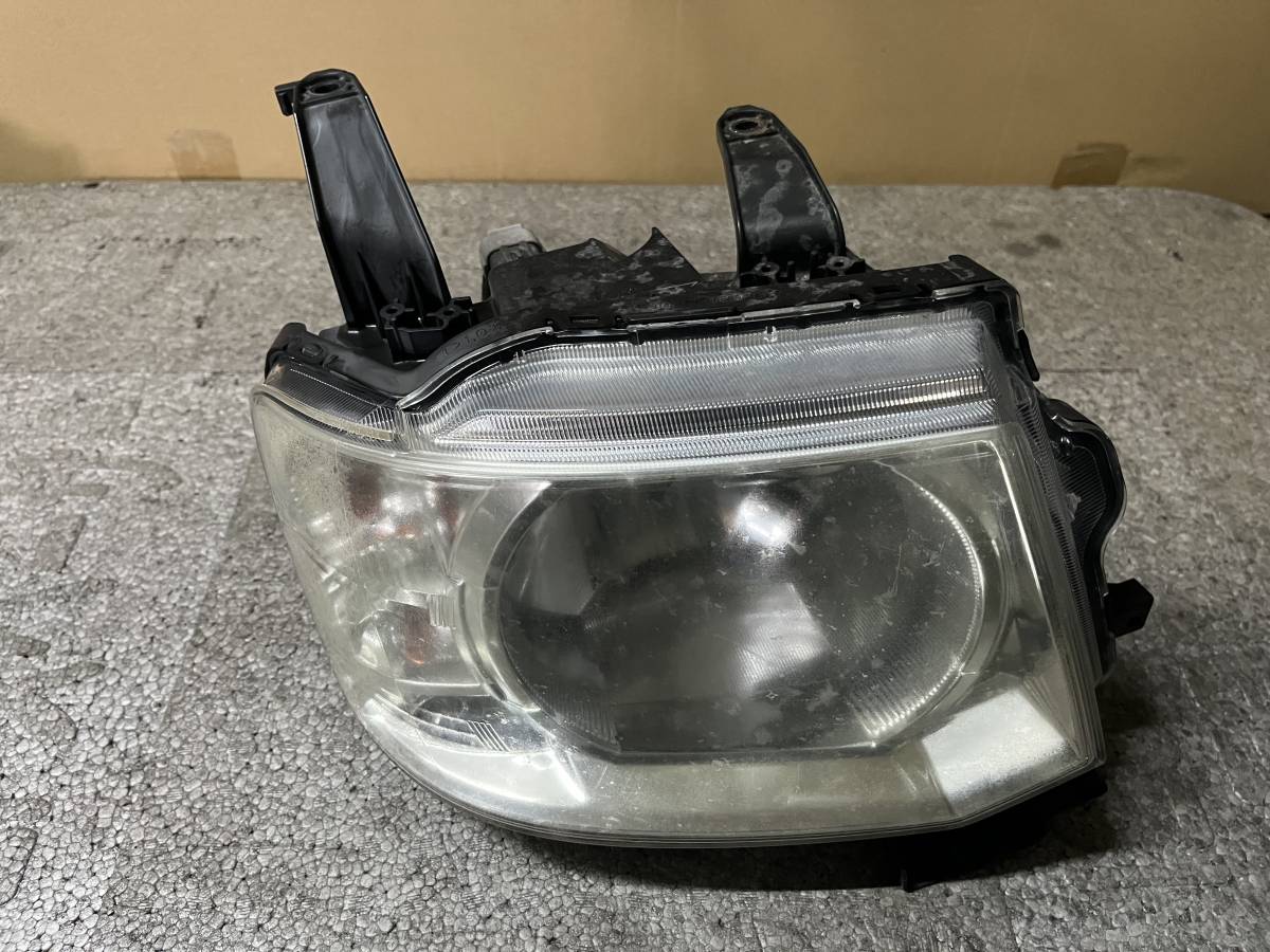 三菱 ekワゴン 純正 ヘッドライト ヘッドランプ 右側 運転席側 照明【MITSUBISHI ekWAGON H82W拍卖
