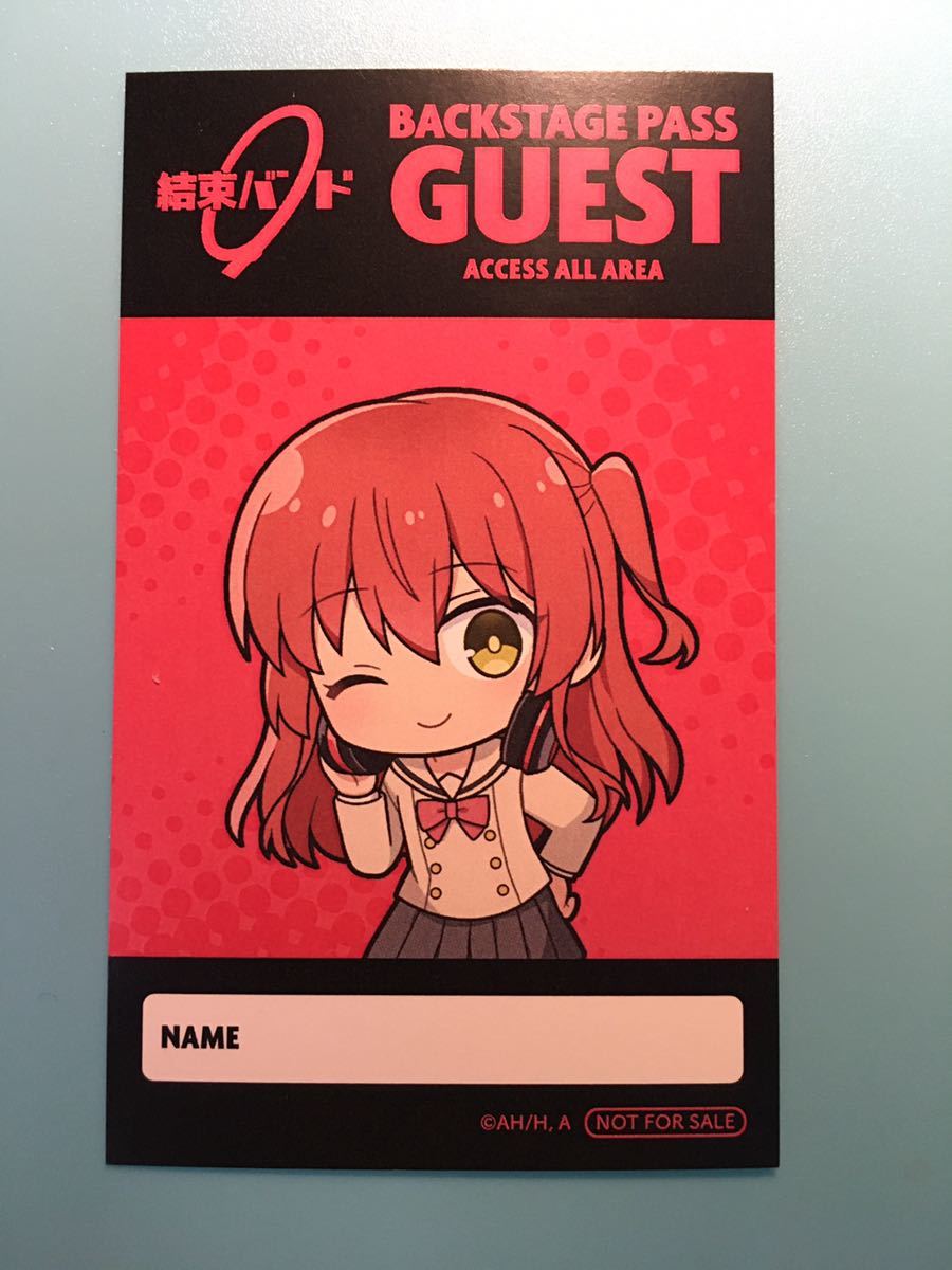 喜多郁代 ②【ぼっち・ざ・ろっく!】新宿 マルイ 限定 特典 イラストカード / 後藤ひとり 伊地知虹夏 山田リョウ 喜多郁代拍卖