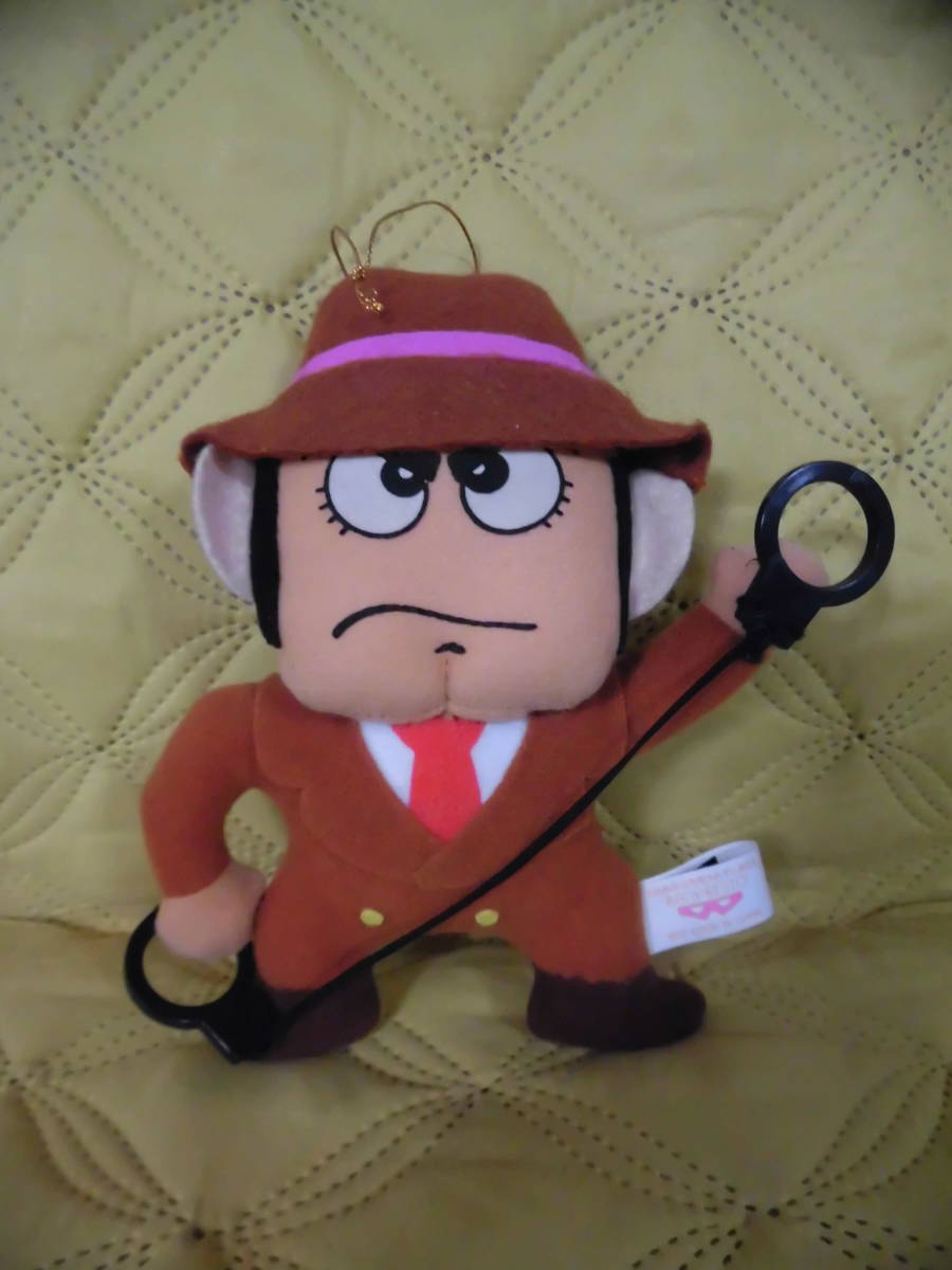 ●即決!送料無料!●銭形警部 ぬいぐるみ●昭和レトロ/ルパン三世 キャラクター/ モンキー・パンチ/バンプレスト/アミューズメント景品拍卖
