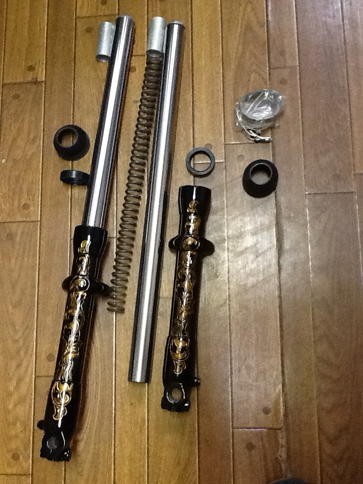 ツェリアーニ 35mm GP カスタムフォーク NOS拍卖