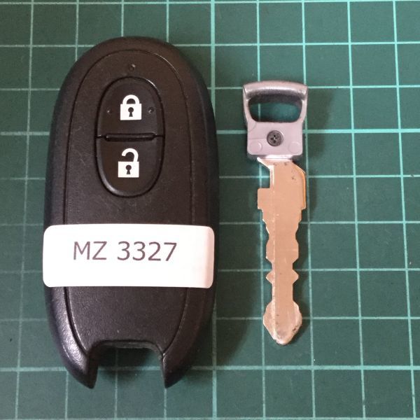 MZ 3327 マツダ スズキ 純正 007YUUL0212 スマートキー キーレス 2つボタン パレットワゴンR ラパン AZワゴン フレア等 日産拍卖