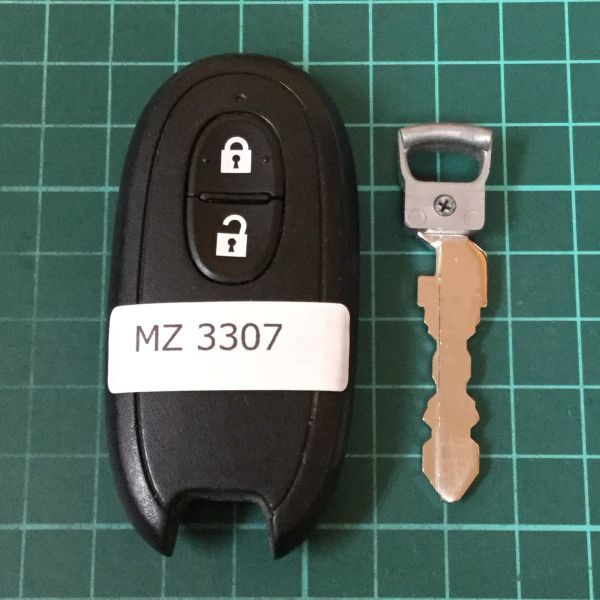 MZ 3307 マツダ スズキ 純正 007YUUL0212 スマートキー キーレス 2つボタン パレットワゴンR ラパン AZワゴン フレア等 日産拍卖